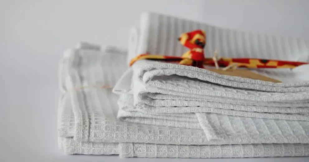 Los secretos para mantener tus repasadores siempre blancos