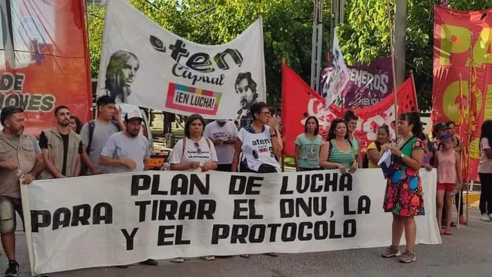 Este martes la Multisectorial realizará un marcha en contra de la ley Ómnibus