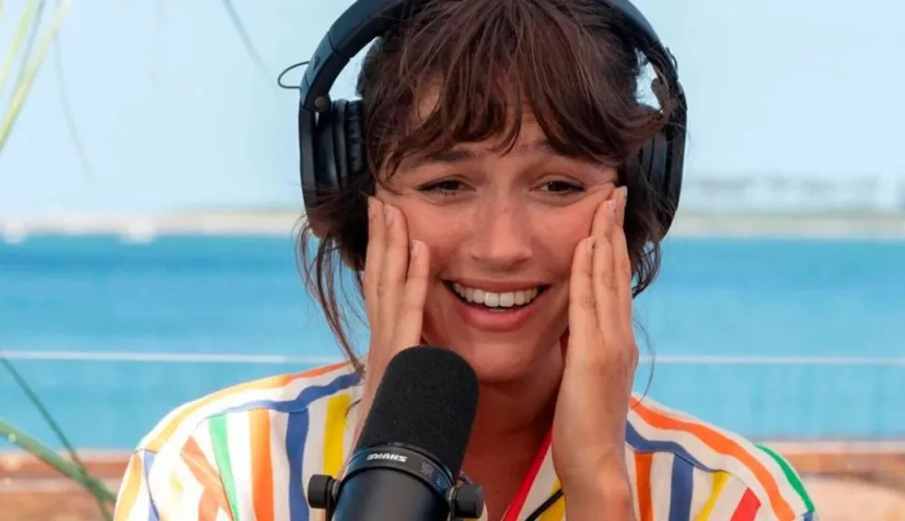Cande Vetrano hace revelaciones íntimas en el set de grabación de Casi Ángeles y Patito Feo