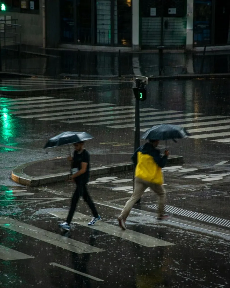 ¡Y se largó la lluvia! Enterate acá algunas de las recomendaciones ante el pronóstico de tormenta en la región
