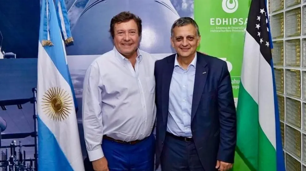 En un encuentro en Cipolletti, se reunieron el Gobernador Weretilneck y el presidente de YPF  Horacio Marín 