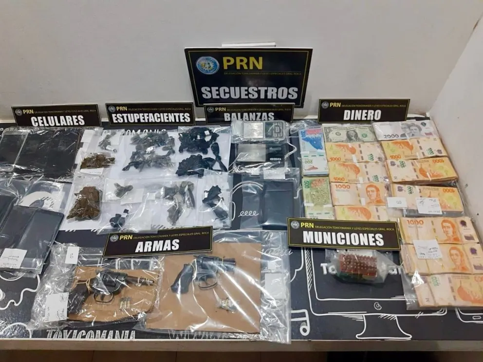 El Gobierno Intensifica su Lucha Contra el Narcotráfico en Río Negro