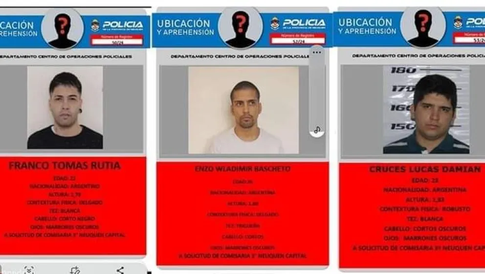 ¿Cómo se escaparon los 5 fugados de la comisaría 3° de Neuquén capital?