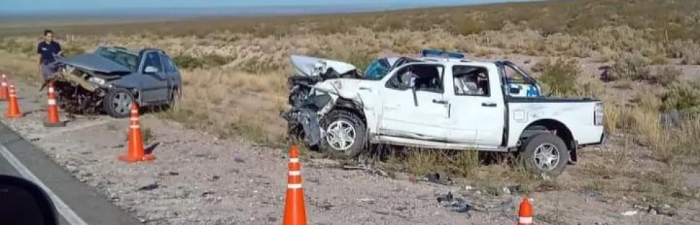 Una familia cipoleña sufrió un grave accidente en la ruta 237