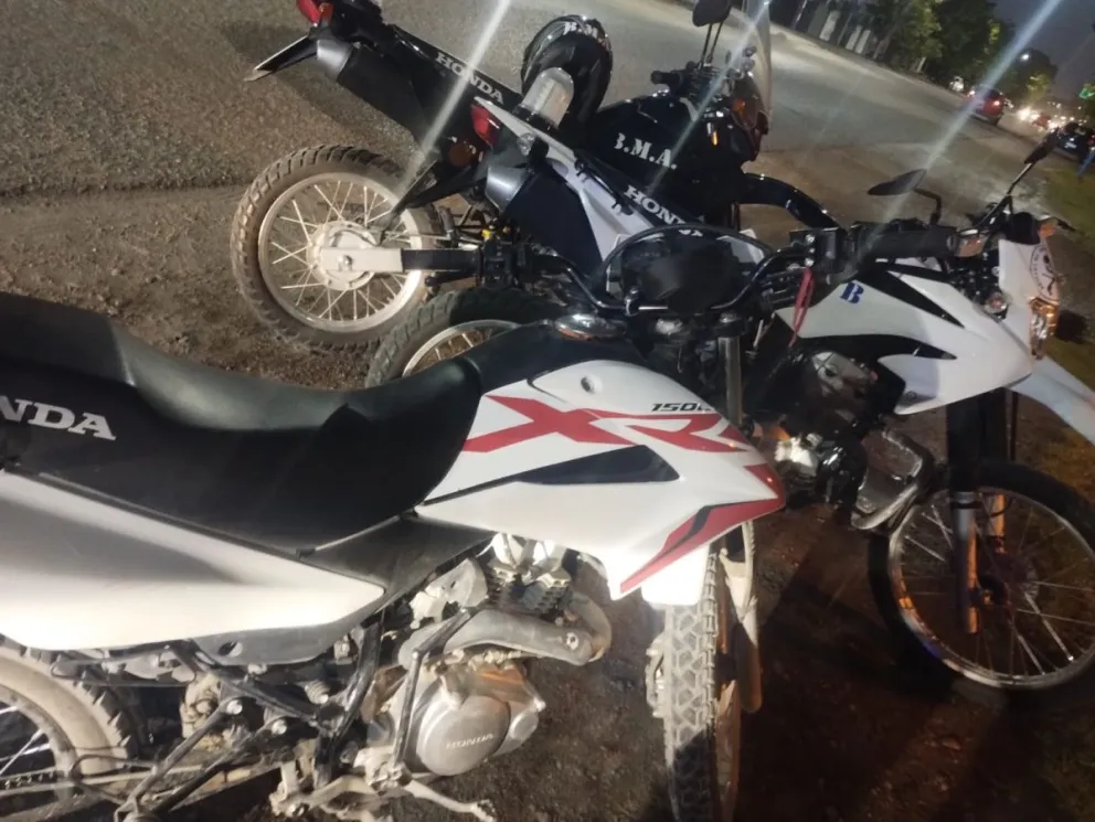 Un  operativo policial desmanteló una red de motos adulteradas 