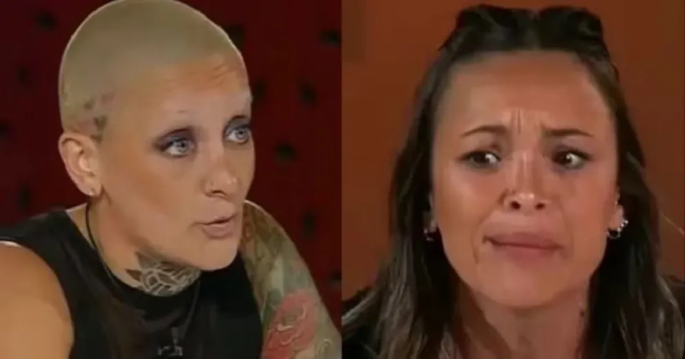 Así fue el fuerte careo entre Furia y Agostina en Gran Hermano