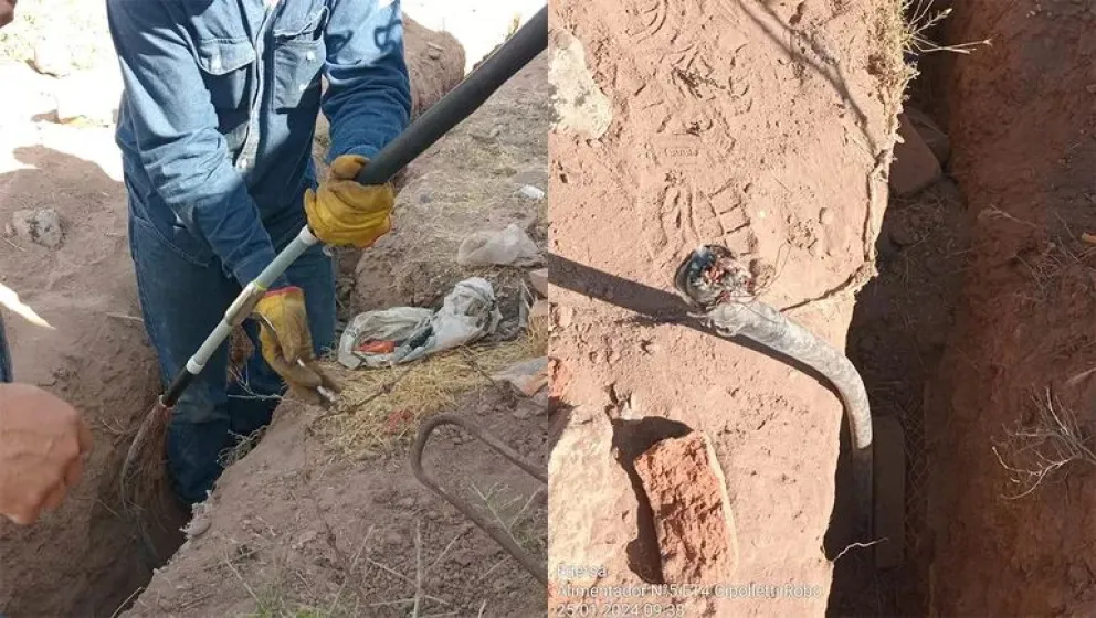 Un sujeto que intentó robar cables en el sector rural de General Godoy recibió una descarga eléctrica y murió. Foto: archivo.