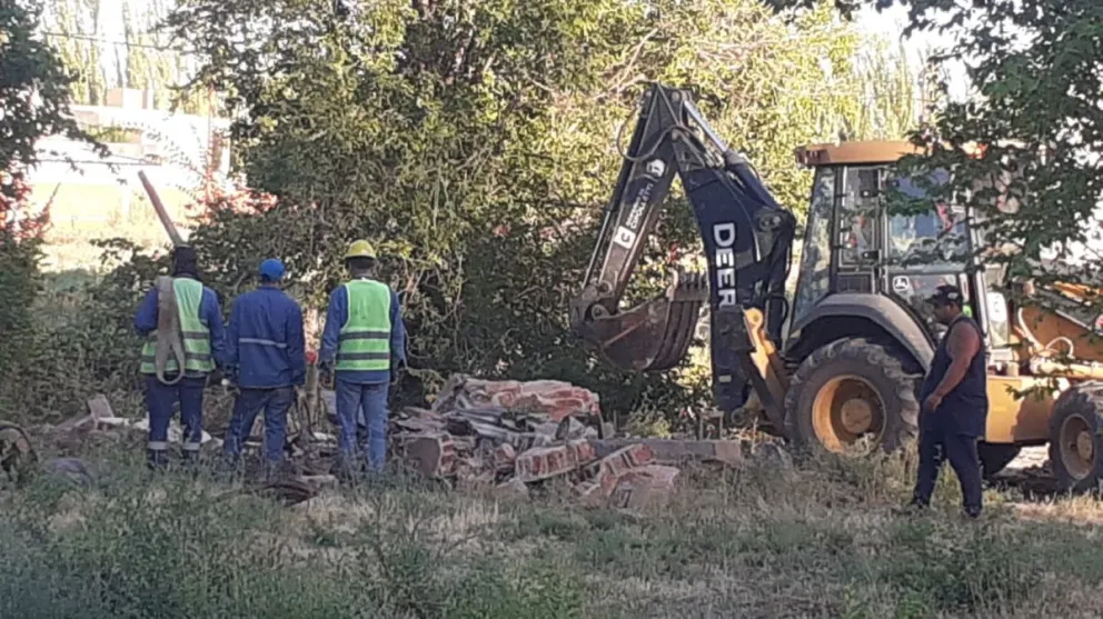 El municipio desmanteló otro aguantadero,esta vez en el barrio Los Platanos