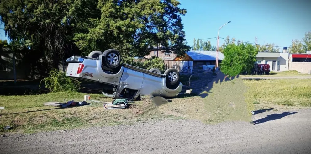 Un conductor alcoholizado provocó un vuelco sobre la Ruta 65