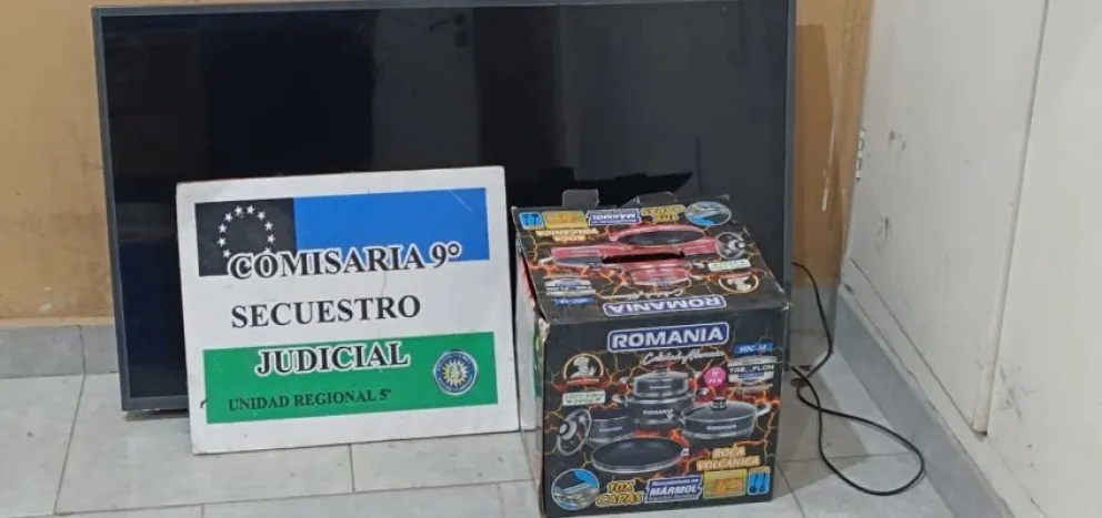 Tras allanamientos recuperan elementos robados en el Alto Valle