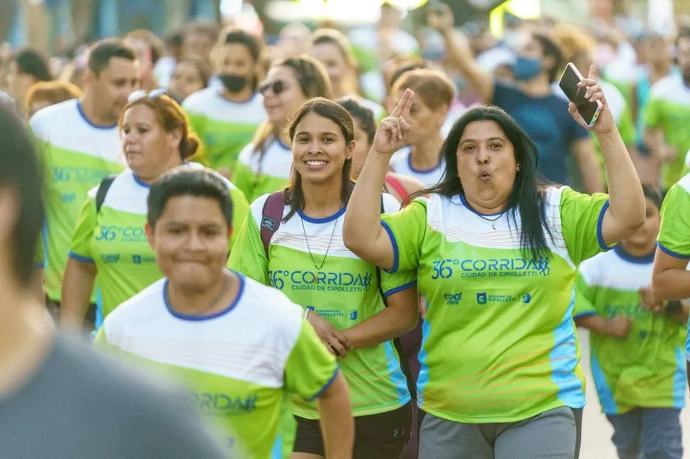 Todo listo para la presentación de la nueva remera emblemática de la Corrida Ciudad de Cipolletti