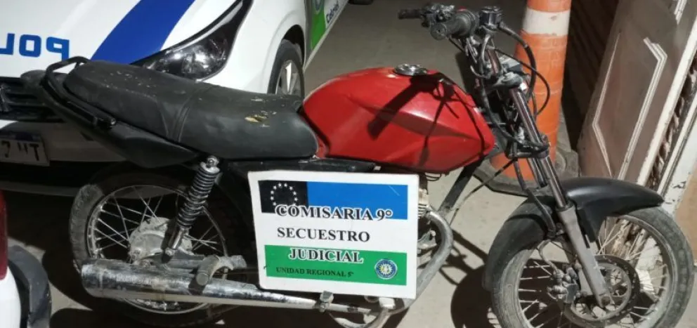 Recuperan motos robadas en el Alto Valle