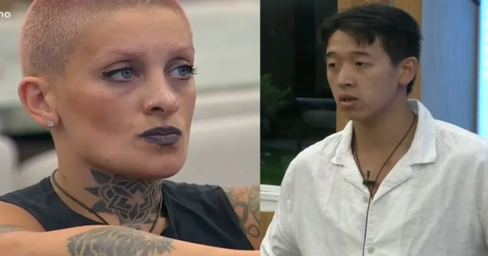 Fuerte enfrentamiento entre Furia y Martín Ku en Gran Hermano