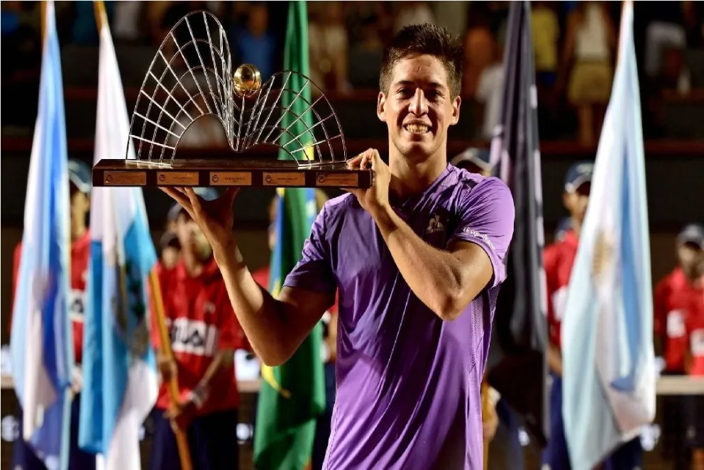 Sebastián Báez se quedó con la final del ATP 500 de Río de Janeiro en una final bien argentina