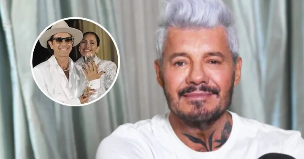 Así vivió Marcelo Tinelli la soñada boda de su hija Cande: las fotos