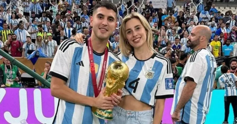 Yésica Frías amenaza con subastar la medalla de Campeón del Mundo de Exequiel Palacios