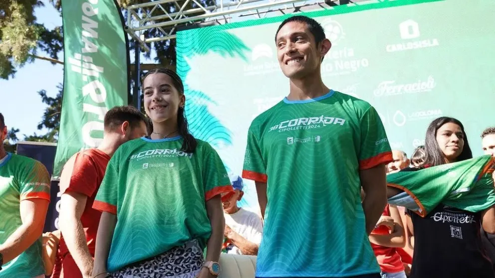 Confirmadas las fechas y lugares de entrega de remeras para la Corrida Ciudad de Cipolletti