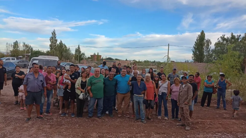 Mejoras en el suministro de agua para los vecinos del paraje El Arroyón