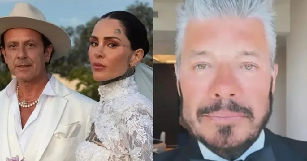 Coti Sorokin mandó al frente a Marcelo Tinelli y explicó por qué se perdió la fiesta de casamiento