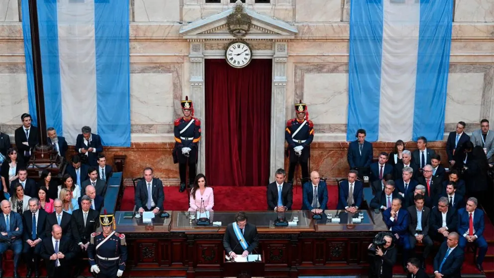 Milei anunció el envío al Congreso de un paquete de leyes "anticasta"