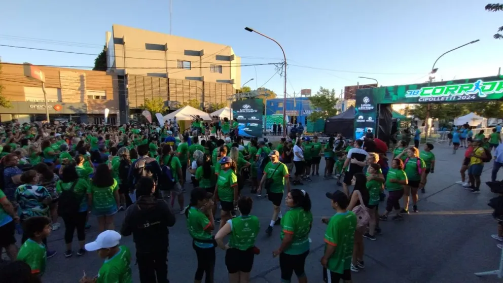 Un corredor chubutense se proclamó ganador de la 38° Corrida de Cipolletti
