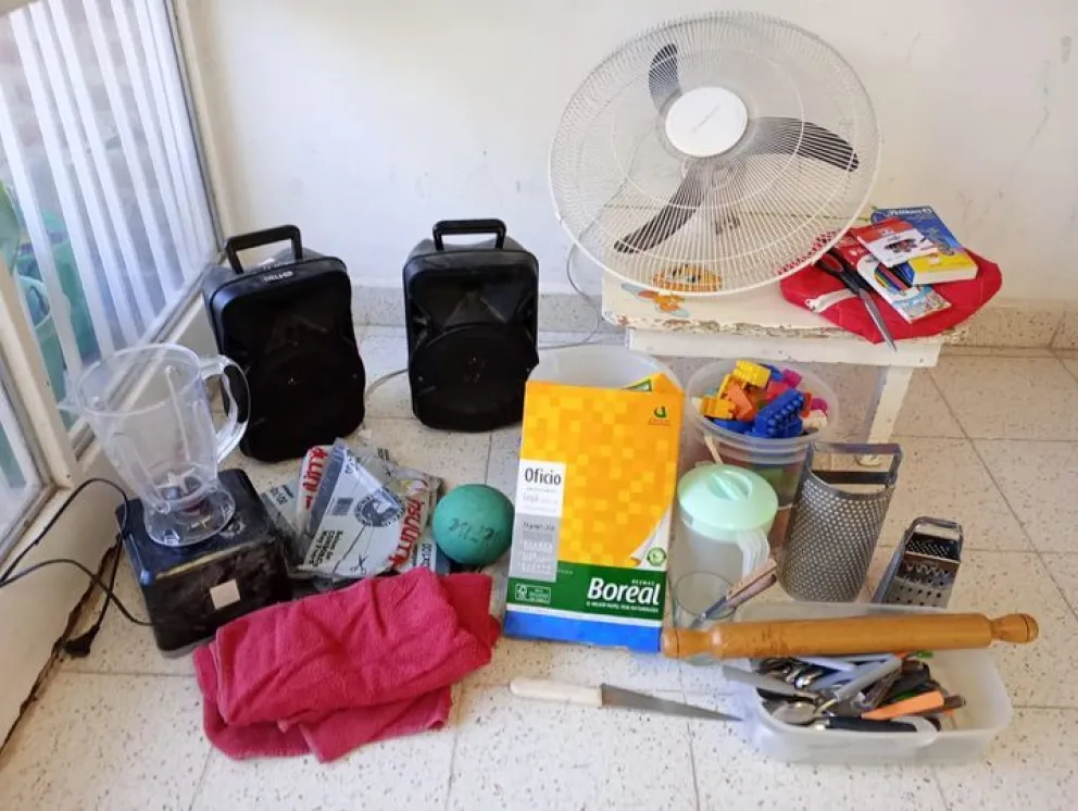 Recuperaron elementos robados del Centro Infantil Municipal del barrio 1200 viviendas