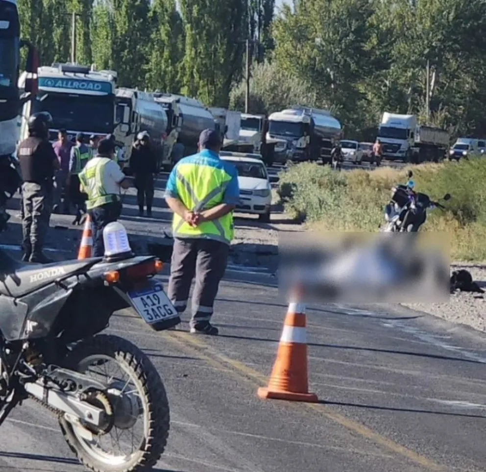 Hace instantes, una persona murió en un hecho de tránsito en Ruta 151