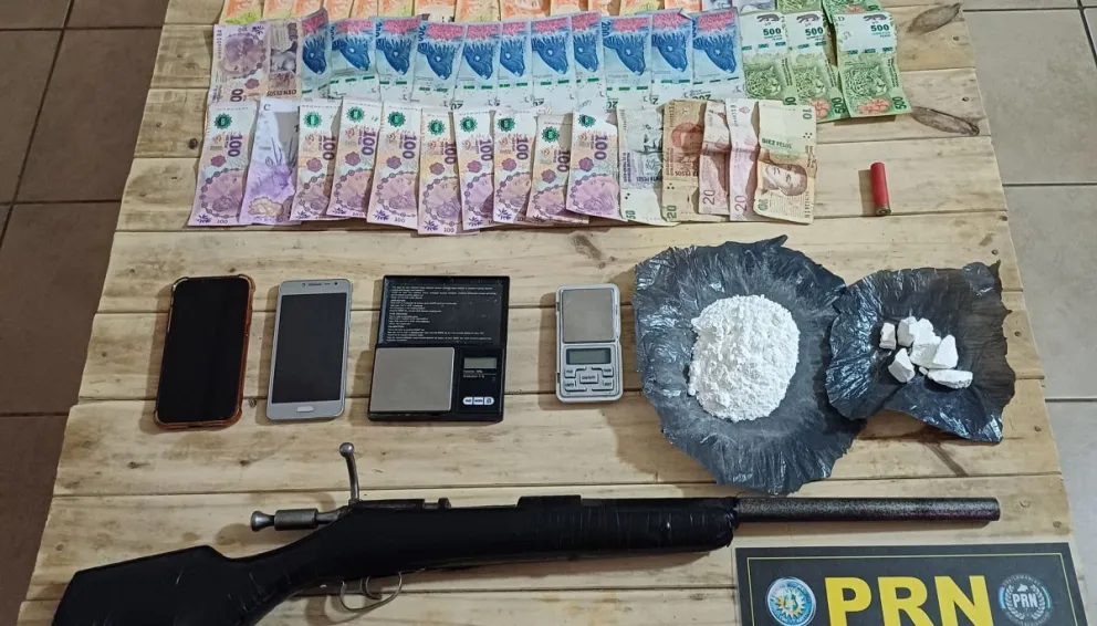 Otro golpe al narcotráfico: La Delegación Toxicomanía de Cipolletti desarticuló un punto de venta de drogas 