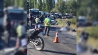 Un motociclista murió tras impactar con un camión en Ruta 151