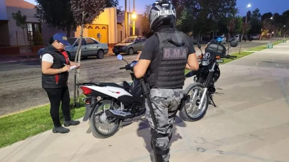 Retuvieron 5 motos en un operativo de control en la ciudad