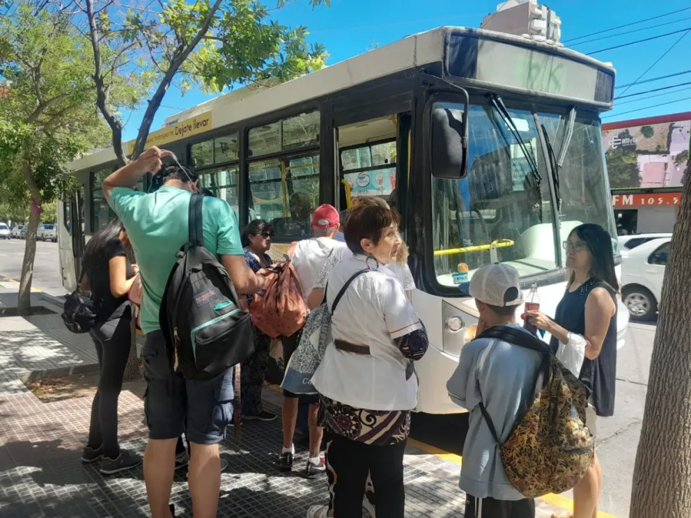 El transporte urbano en Cipolletti funciona con normalidad en medio del paro nacional