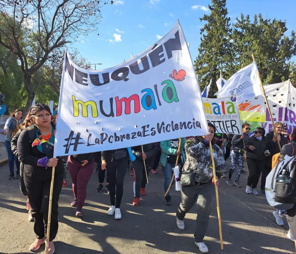 "A la motosierra, resistencia", MuMaLá marcha y convoca en la región