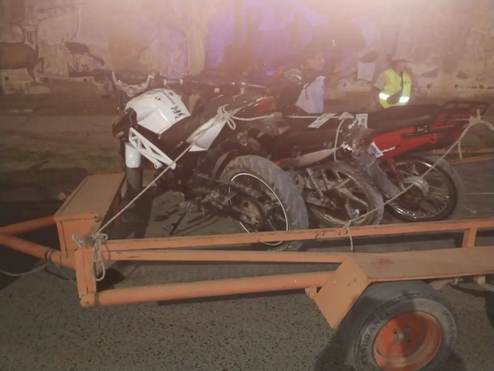 Operativo en Cipolletti: riguroso control vehicular resultó en el secuestro de 18 motos y 2 autos