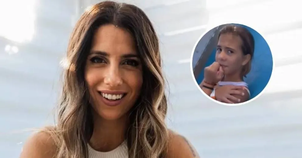 Cinthia Fernández causó revuelo al mostrar a su hija lanzarse desde un tobogán de 30 metros