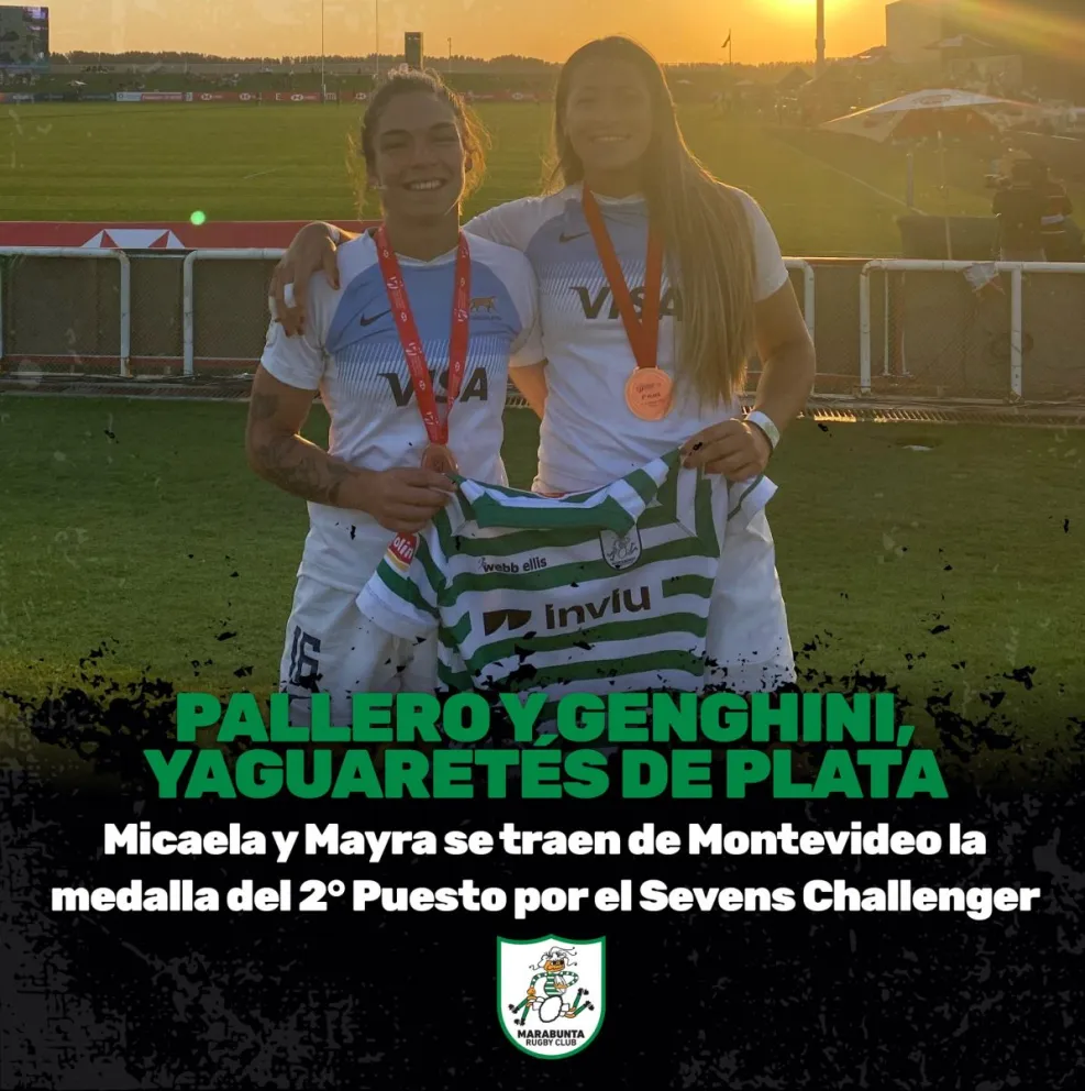 Mica y Mayra, de Marabunta a las Yaguaretés que hacen historia en el mundial de Seven