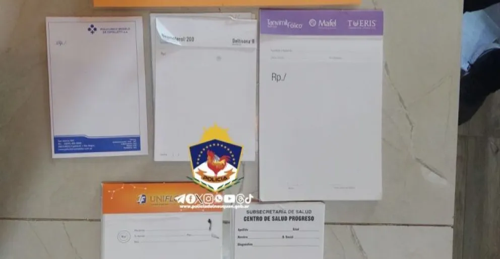 Operativo contra la falsificación: desmantelaron una red de certificados médicos falsos