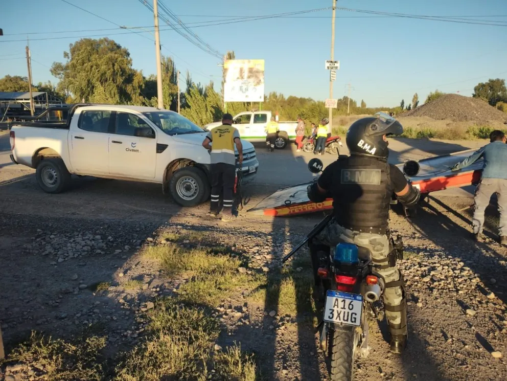 La BMA procedió con la detención de 9 vehículos durante un gran operativo