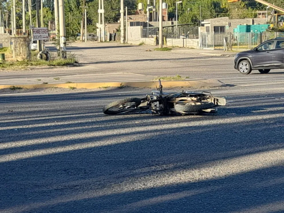 Siniestro vial en ruta 22 y Lisandro de la Torre
