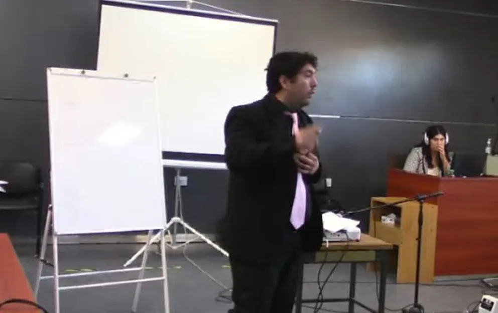    El defensor pidió que se lo declare “no culpable” o se lo condene por un delito menor