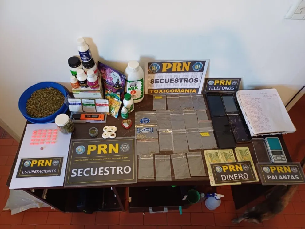 Desarticularon kiosco narco en el barrio Almirante Brown de Cipolletti 