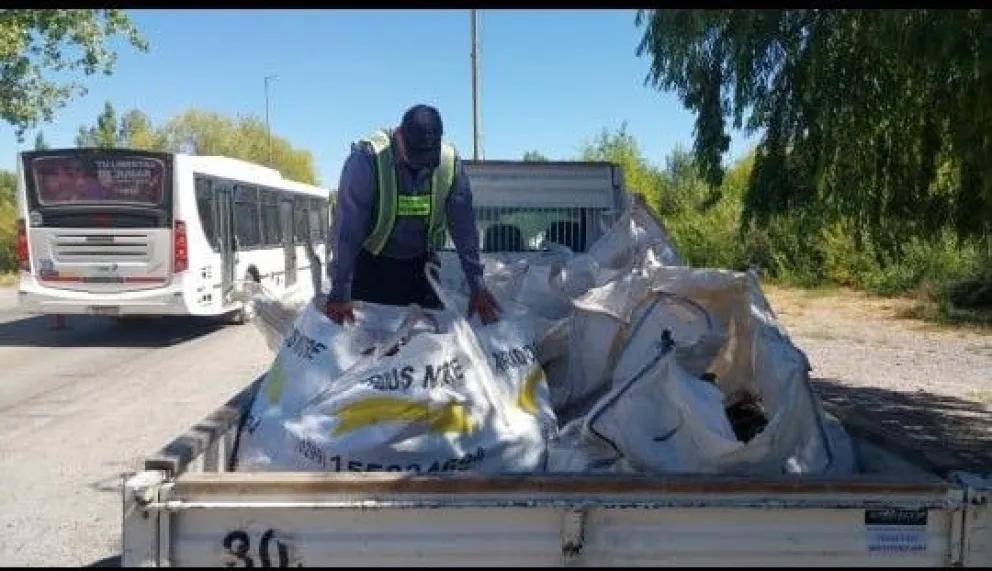 Policía secuestró más de 1000 kilos de material no ferroso en el Alto Valle