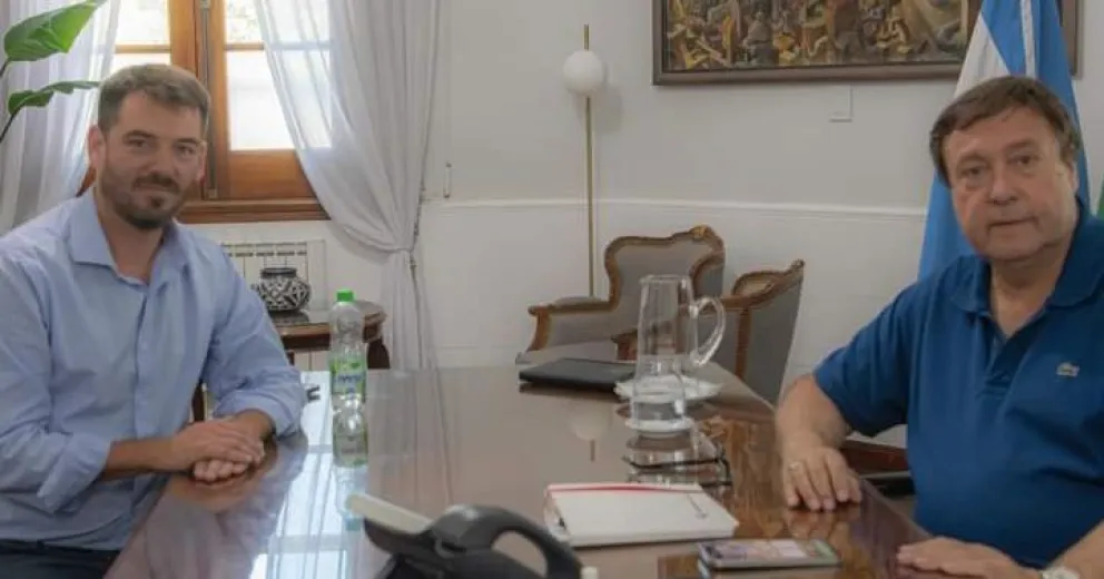 Rodrigo Buteler y Alberto Weretilneck se reunieron para consolidar proyectos para el futuro de la ciudad de Cipolletti