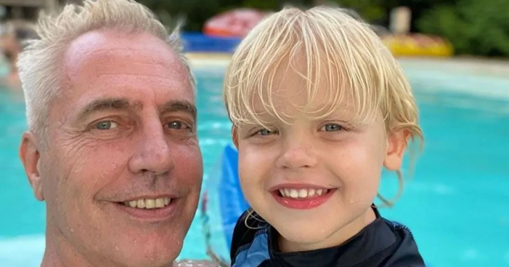 Mirko, el valiente: superó una operación en la garganta