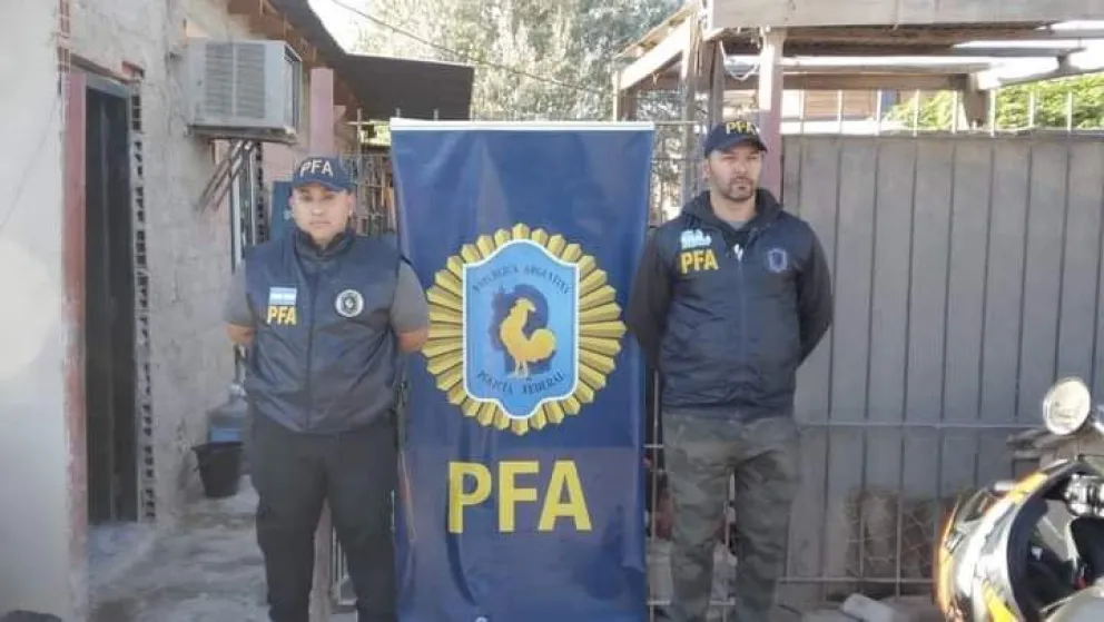 Operativo exitoso: la Federal desmanteló un kiosco narco en el barrio 10 de Febrero de Cipolletti