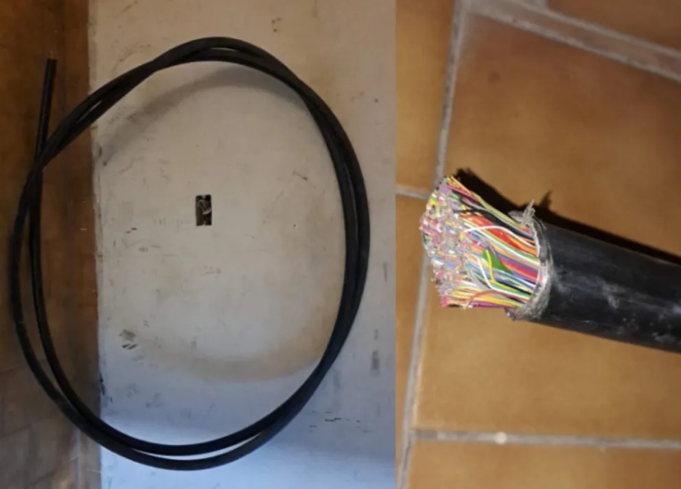 Policía evitó el robo de cables en diferentes barrios cipoleños
