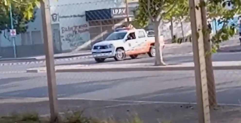 VIDEO: Un escape de gas en cercanías al Hospital y Estadio municipal puso en alerta a los vecinos