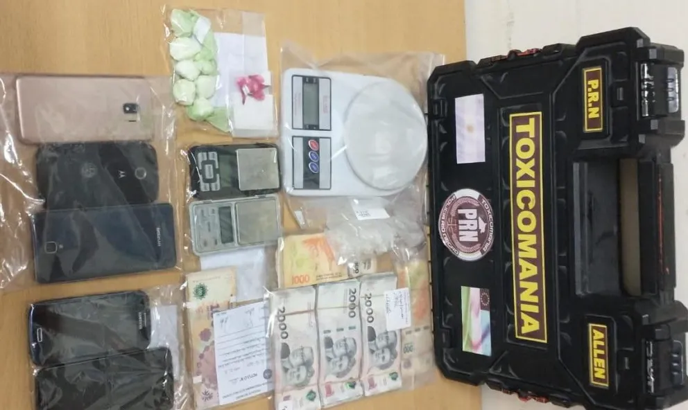 Desarticulan red de drogas: tres detenidos con cocaína en el Alto Valle