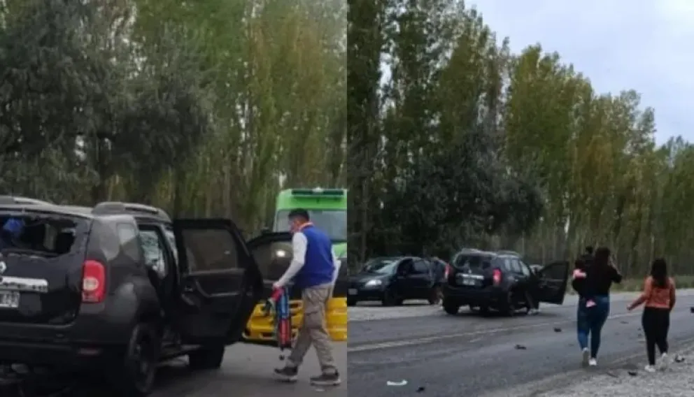 Grave accidente en Ruta 22 deja varios heridos