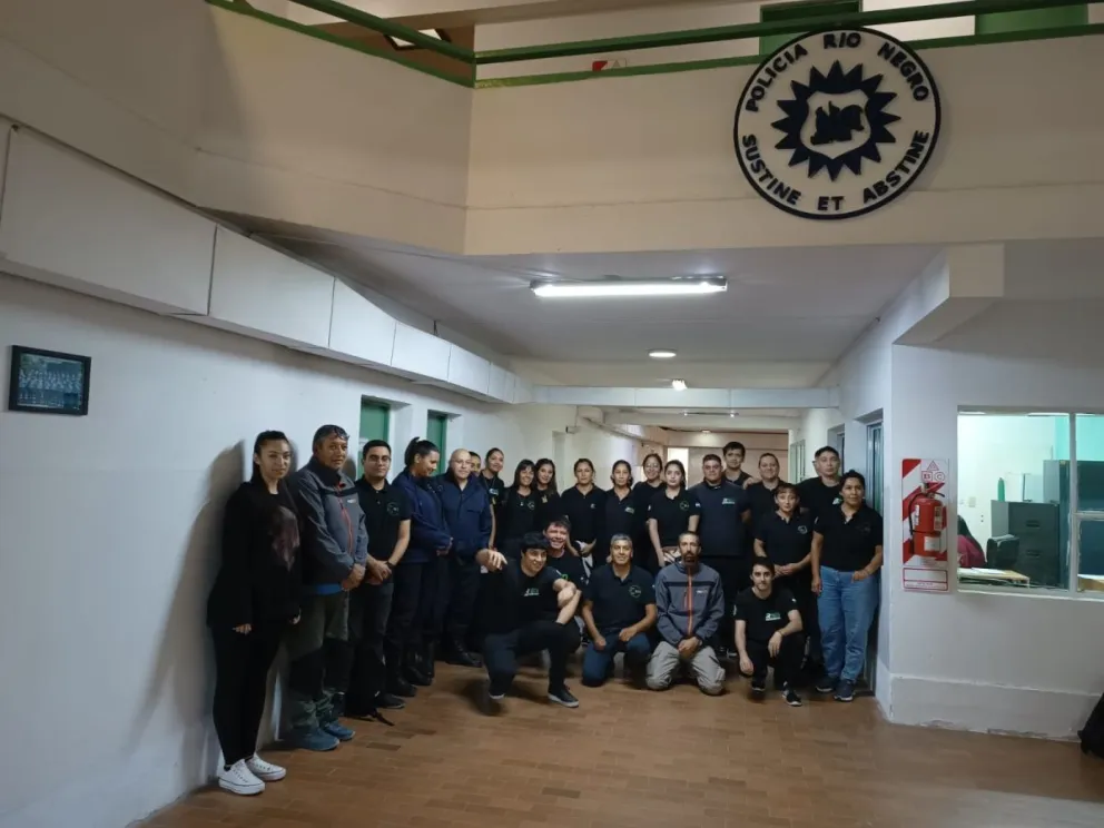 La Policía participó de una importante capacitación dictada en Cipolletti