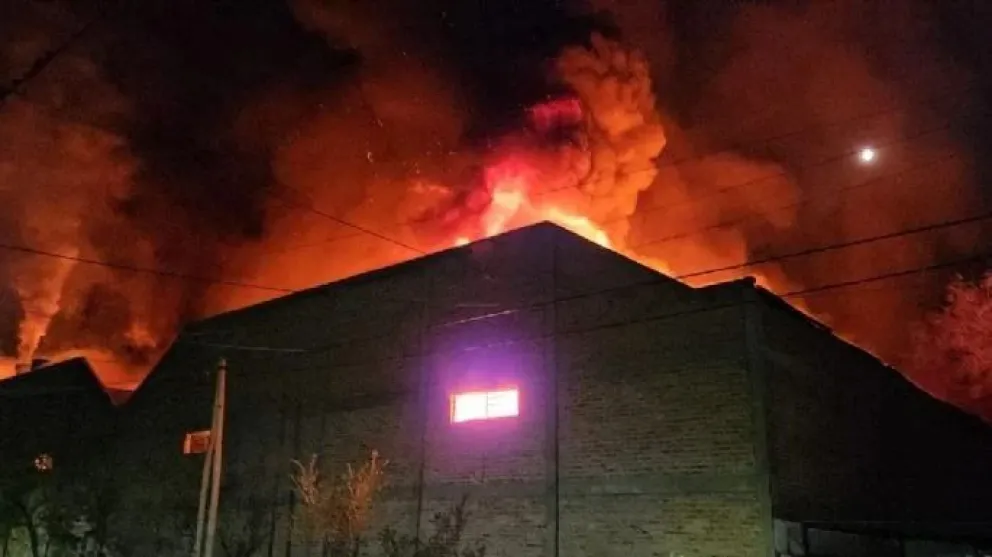 Incendio en Neuquén